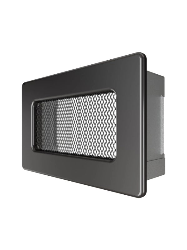 Griglia di ventilazione per camino Grafite - Classic 11x17