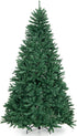 Albero di Natale 180/225/275 cm, Albero di Natale Artificiale con 1355/2254/3594 Rami e Base in Metallo, Albero di Natale Realistico e Denso per Casa, Ufficio e Negozio, Verde (225 cm)