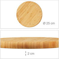 Set 6 taglieri colazione in bambù set 25 cm 13_0002069/3