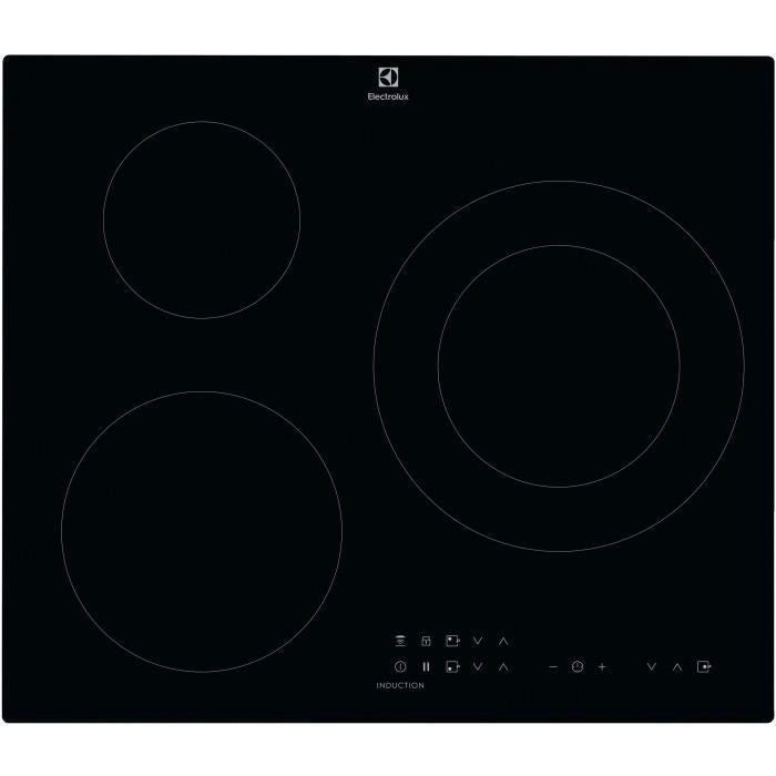 Piano cottura a induzione - ELECTROLUX - 3 fuochi - 60 cm - CIT60331CK - Nero
