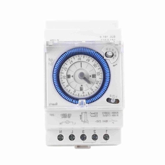 Timer Intervallistico - Meccanico, Potente, 15 Minuti di Intervallo - Interruttore Elettrico AC110 230V