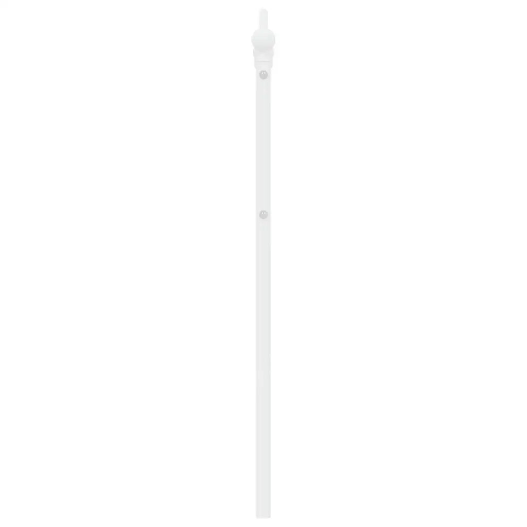 Testiera di Ricambio in Metallo Bianco 135 cm 373968
