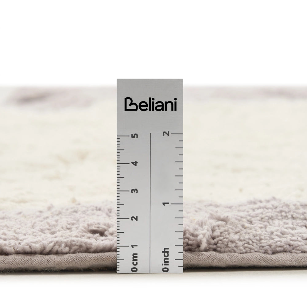 Tappeto per bambini taftato in cotone grigio 100 x 120 cm a forma di pinguino