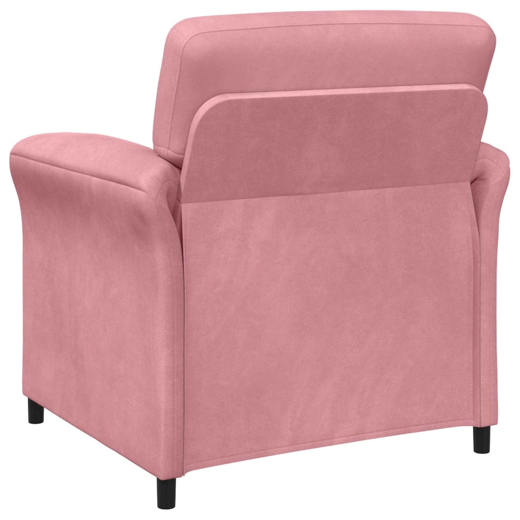 Set di divani 2 pz Rosa Velluto 3424889