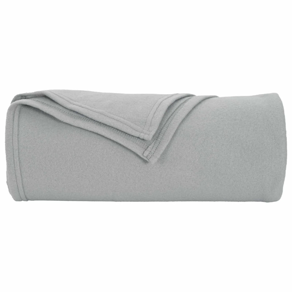 Coperte da Pile 6 pz Grigio 170 x 130 cm Panno
