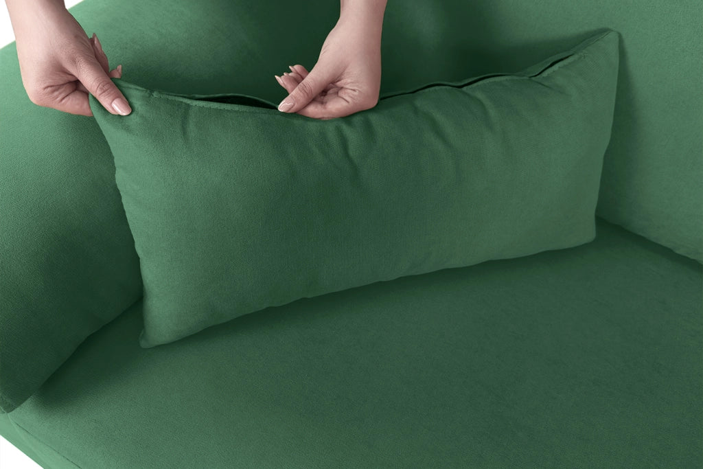 Divano angolare 3 posti con chaise longue destra - Washington - DI-WA38FBC-CLDX