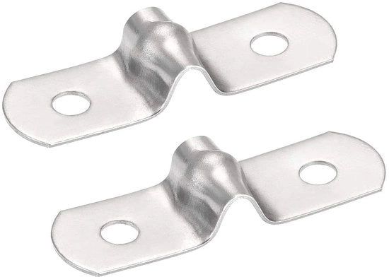 Buisklem rigido 25 pezzi - Beugolo a U per tubi e cavi - 5 mm - Acciaio inossidabile - Pijpklem