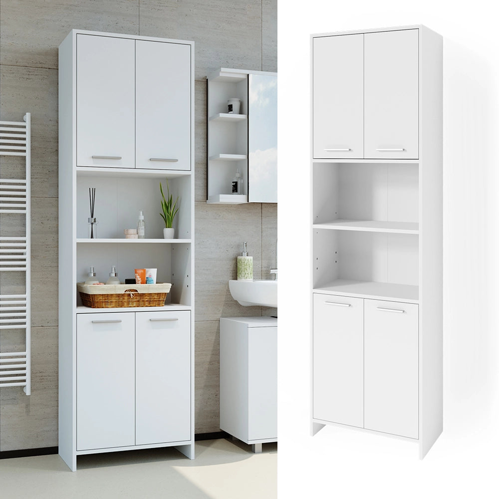 Vicco Mobile bagno alto Bianco 56.1 x 190 cm Mobile da bagno