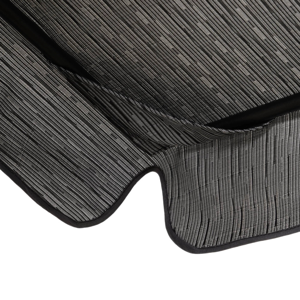 Altalena da giardino 3 posti ¨C zephmum ¨C Grigio Textilene 200x120x170 cm