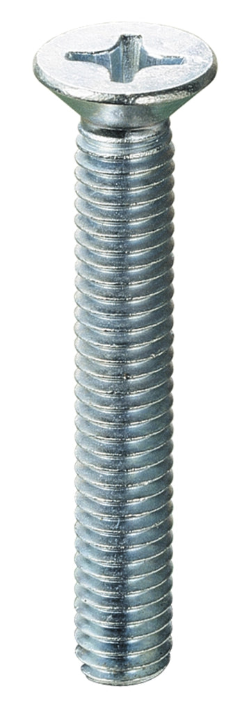 VITI A METALLO TESTA PIANA 8X 50 ZINC.- AMBROVIT- 100,0 pz