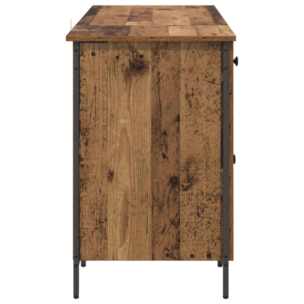 Scrivania per computer Legno vecchio 131 x 48 x 75 cm