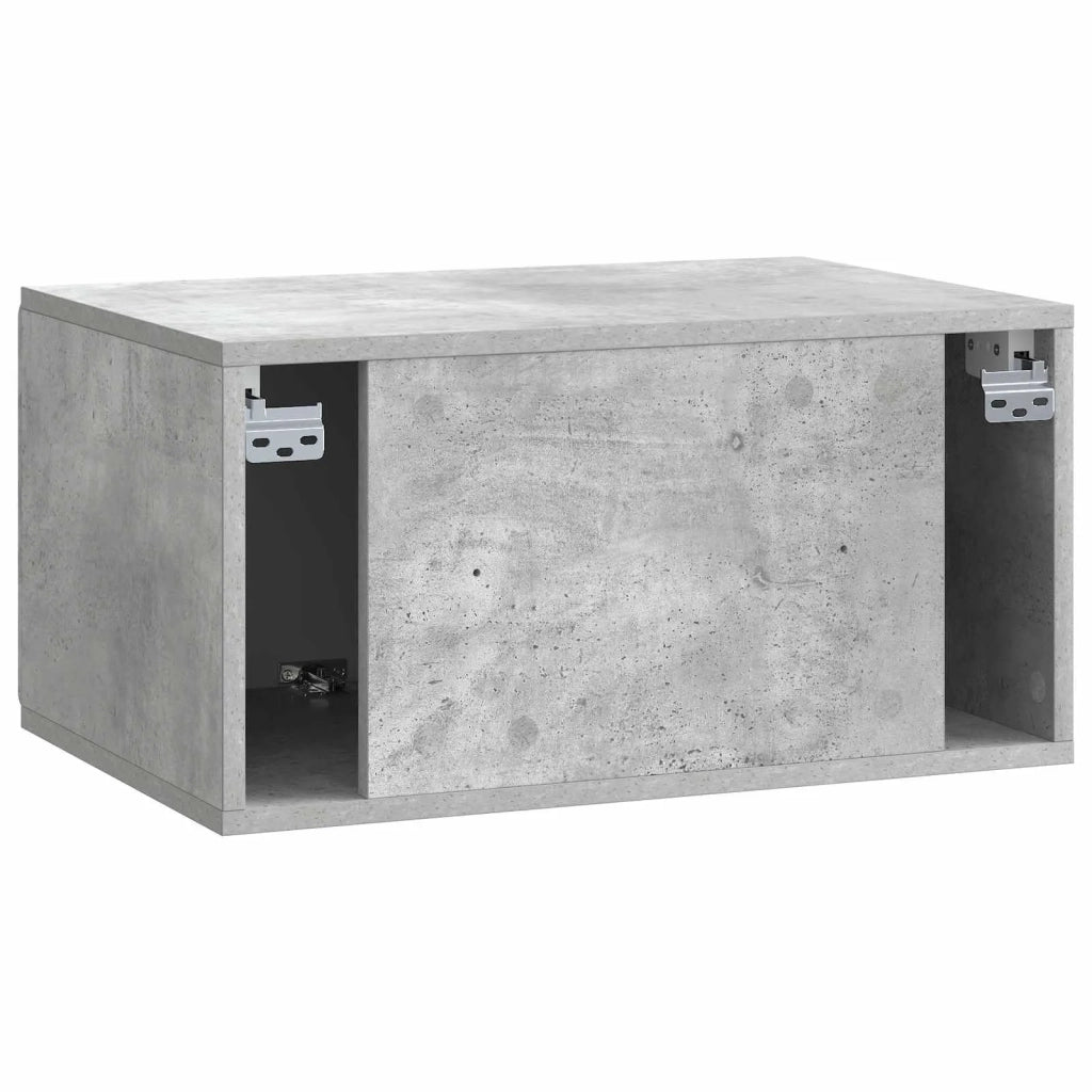 Mobile Porta TV da Muro Grigio Cemento 59,5 x 41 x 30 cm 898338