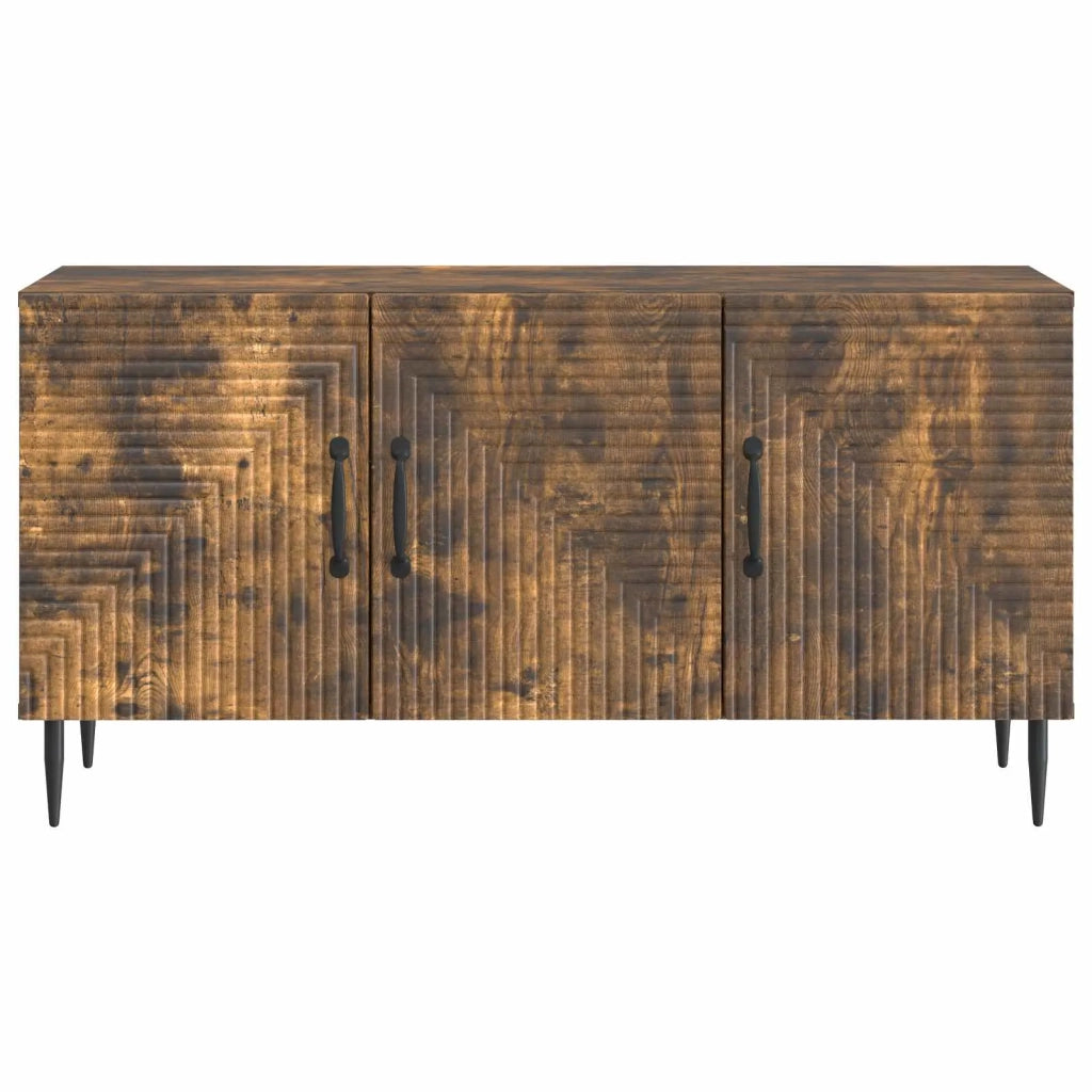 Mobile TV Rovere Fumo 99 x 34,5 x 50 cm Legno ingegnerizzato
