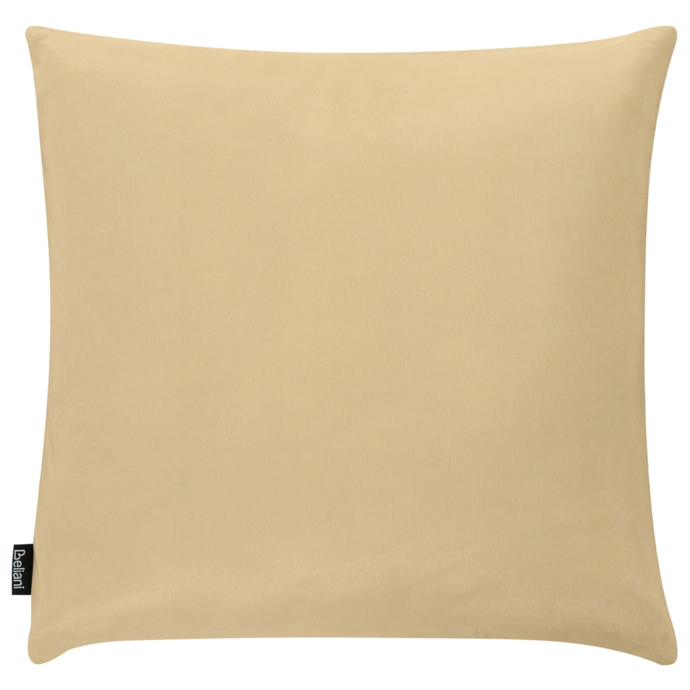 Set di 3 Cuscini Decorativi da Esterno Bianco e Beige in Poliestere per Giardino
