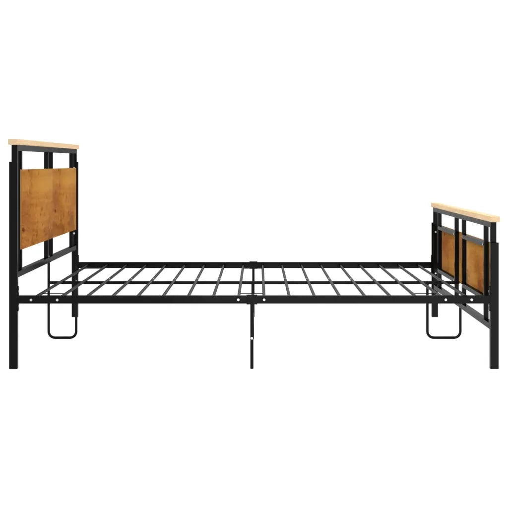 Letto matrimoniale | Letto per adulti | Giroletto in Metallo 200x200 cm