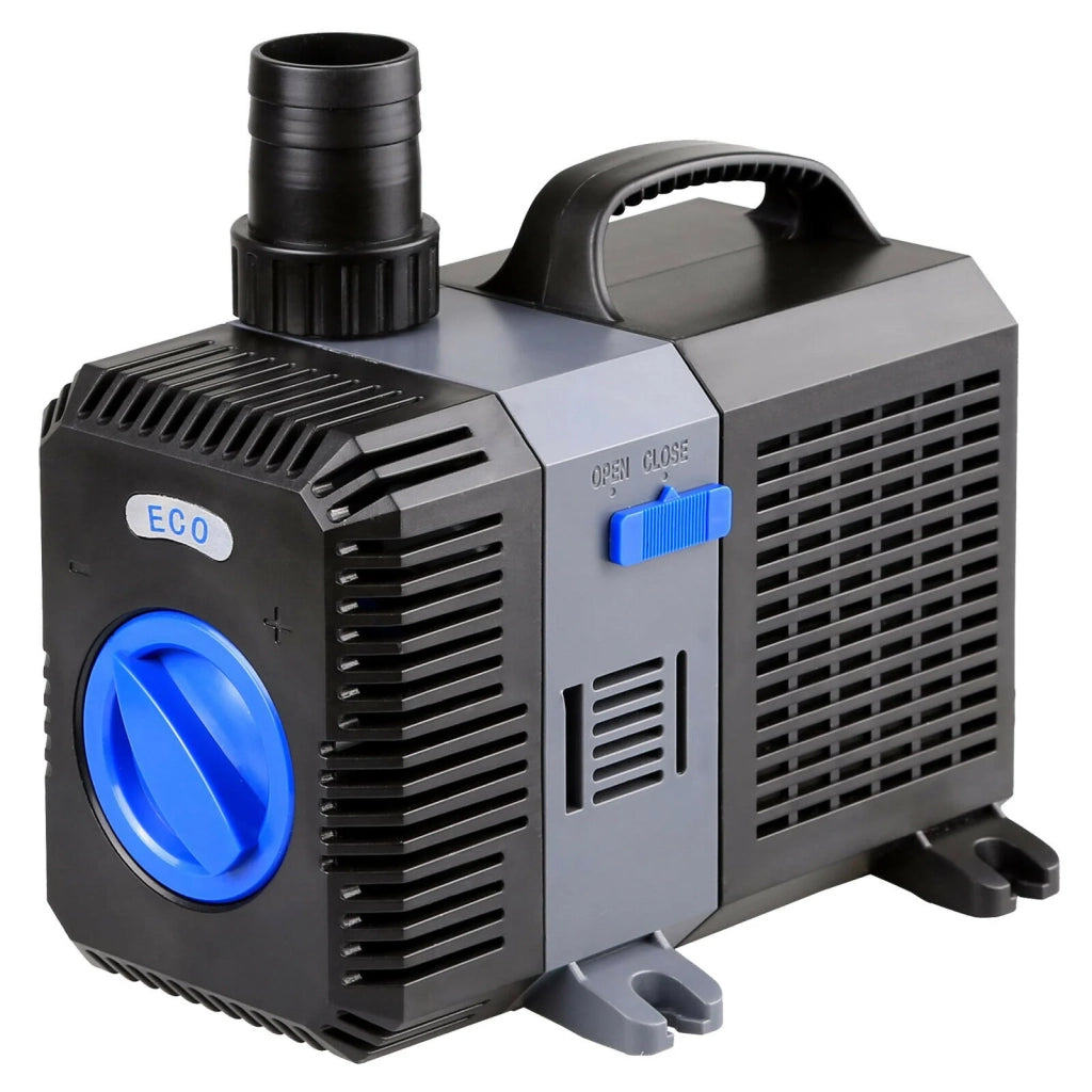 Pompa per acqua da laghetto ecologica con filtro per filtrazione del ruscello 3000 litri all'ora 20 watt koi 16_0002046