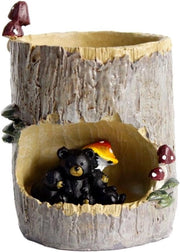 Pannelli per piante - animali divertenti - adatti per piante grasse e bonsai - nero
