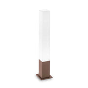 Lampada Da Terra Edo Outdoor Pt1 Square Coffee Ideal-Lux