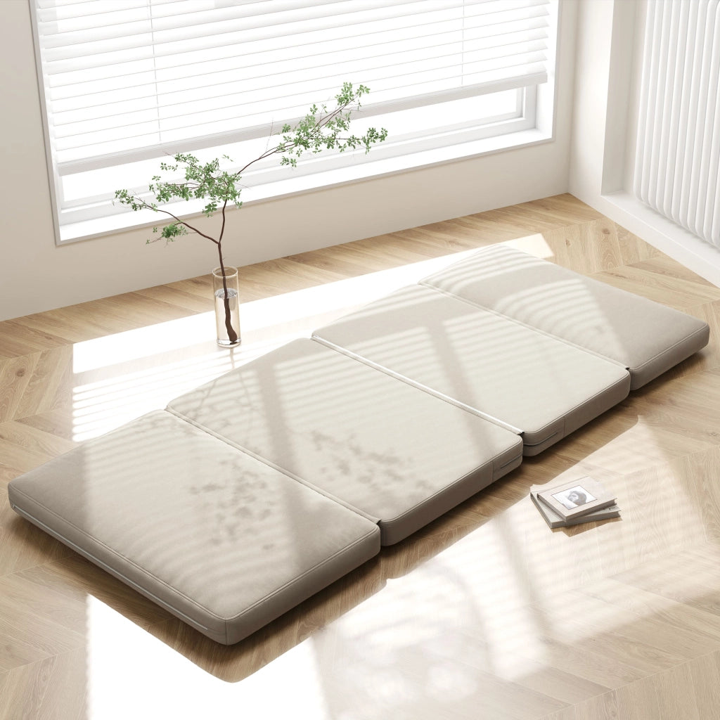Poltrona Relax Faltbar 2 in 1 ¨C Zephmum ¨C Beige 120 cm