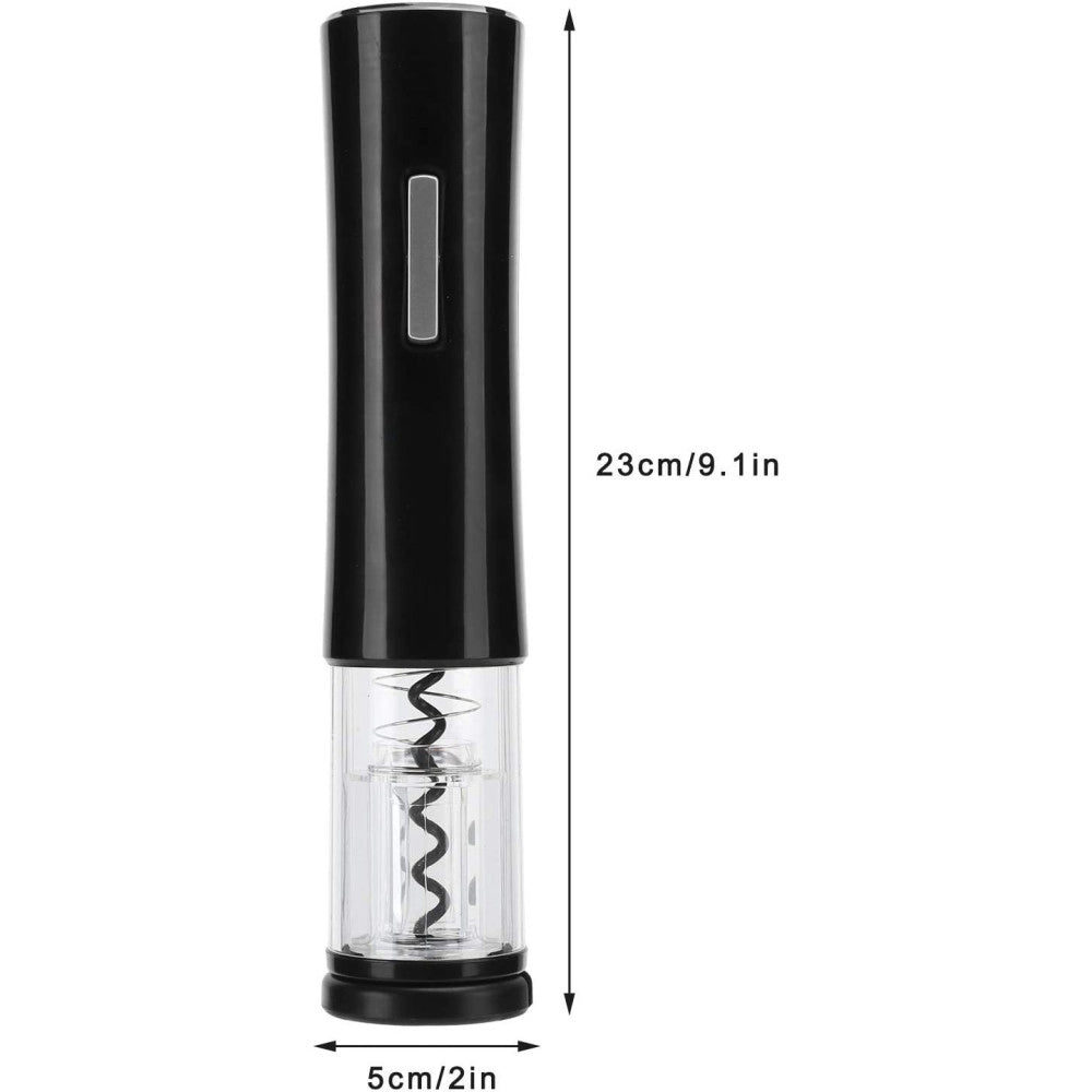 Trade Shop - Cavatappi Apribottiglie Apri Bottiglie Elettrico A Batterie Vino Opener Cutter -
