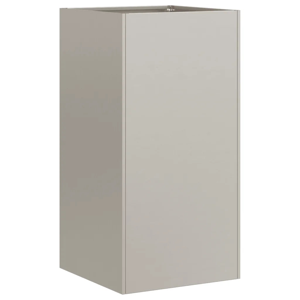 Fioriera Arrugginita 40x40x80 cm in Acciaio Corten 860709