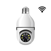 Trade Shop - Telecamera Ip Cam Lampadina Da Interno 360° Wifi E27 Videosorveglianza Jt8177 -