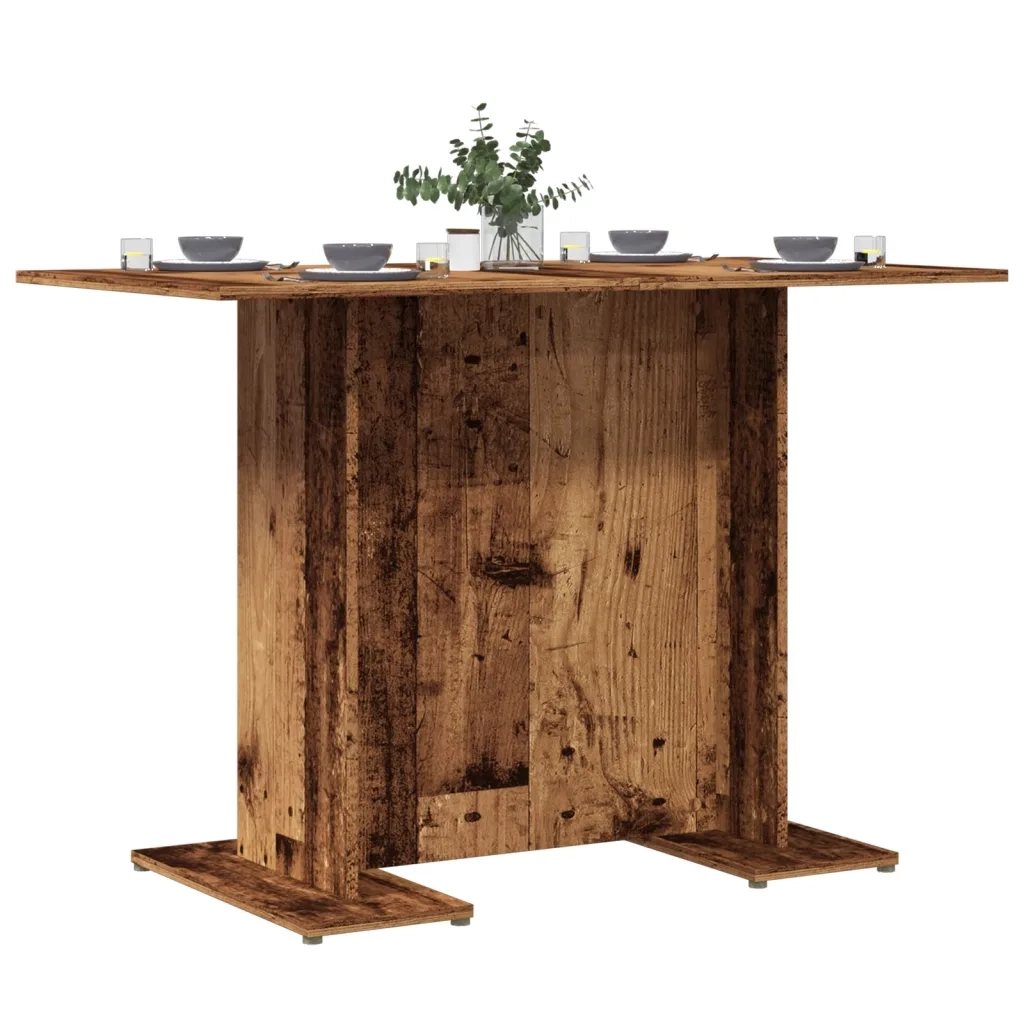Tavolo da Pranzo | Tavolo da cucina Legno Antico 110x60x75 cm in Legno Multistrato