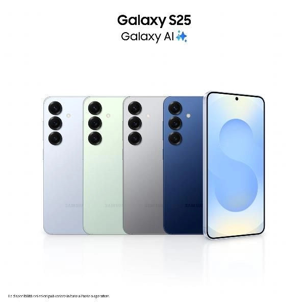 Samsung galaxy s25 smartphone ai, display 6.2'' fhd+ dynamic amoled 2x, fotocamera 50mp, ram 12gb, 128gb, 4.000 mah, navy - SM-S931BDBDEUE