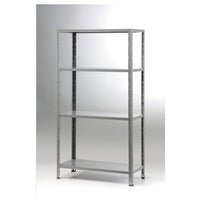 SCAFFALE METALLO 4 RIPIANI