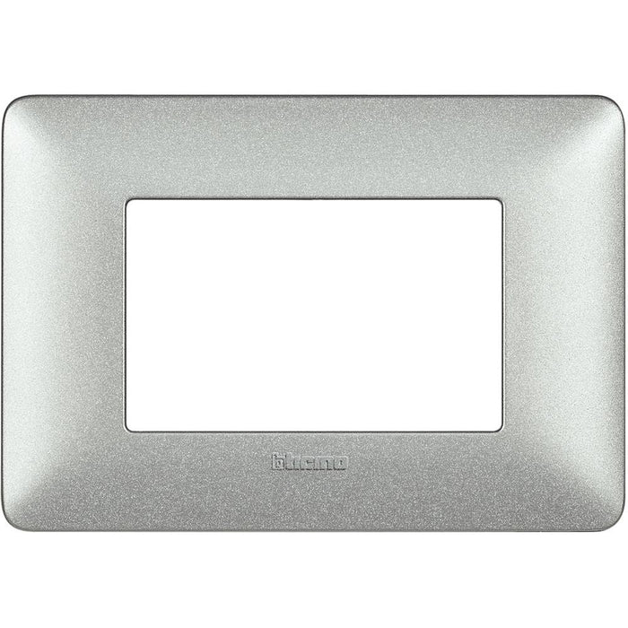 Placca Bticino Matix 3 moduli bianco calce AM4803TBC