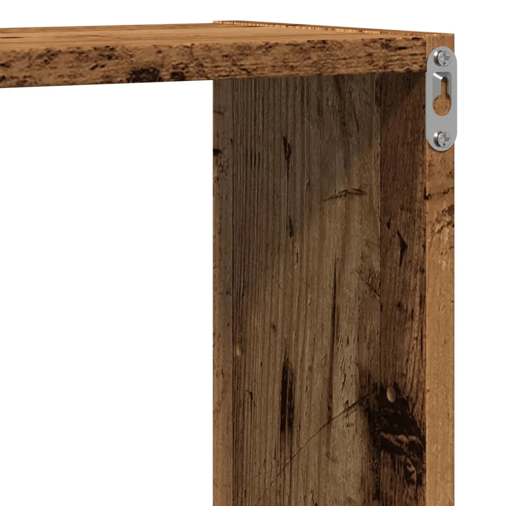 vidaXL Scaffale a Parete Legno Vecchio 96x18x60 cm in Truciolato