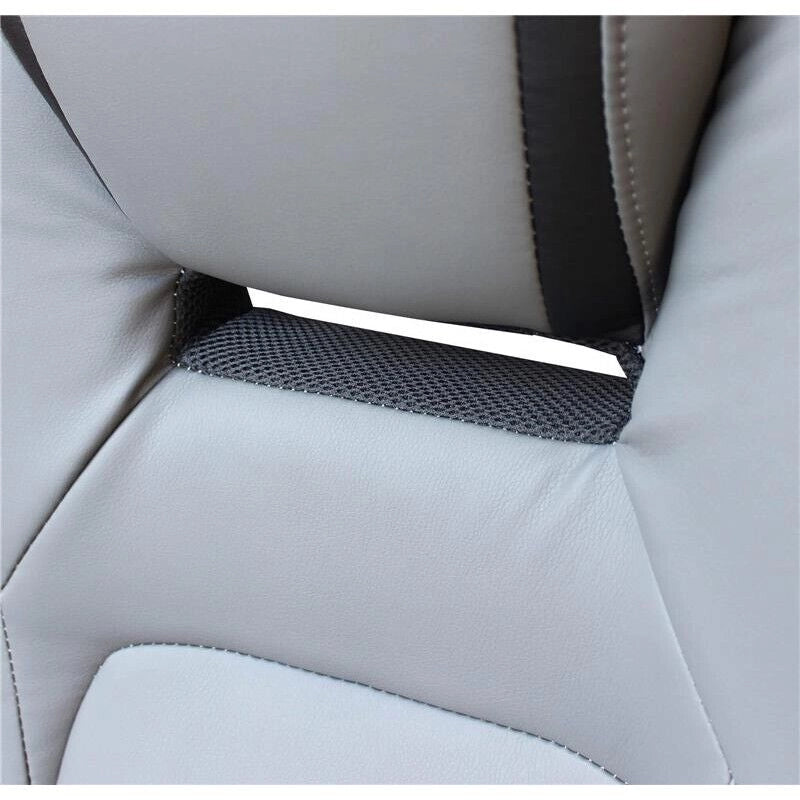 POLTRONA DA GAMING GTA IN COLORE GRIGIO CHIARO