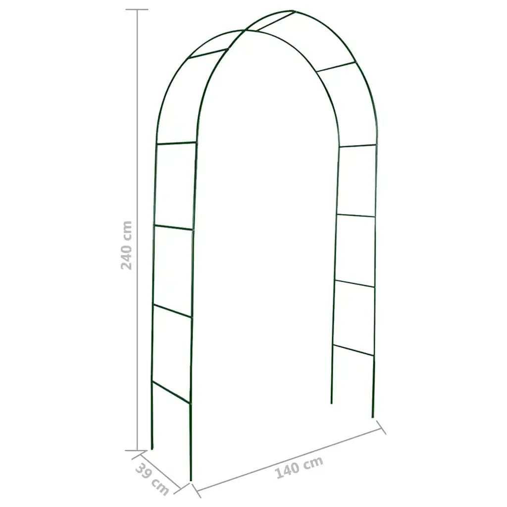 Archi da Giardino 2 pz per Piante Rampicanti CFW1801421