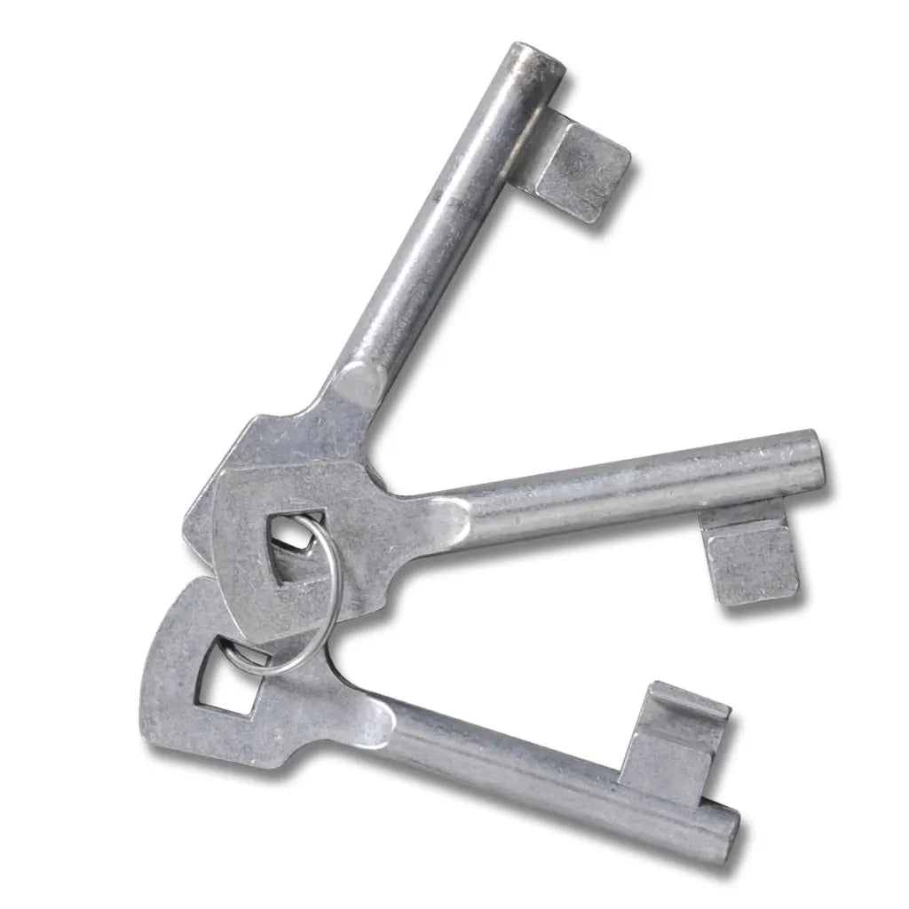 Cancello da Giardino in Rete di Acciaio Zincato 300x150 cm Grigio 143365