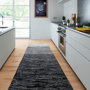 Tappeto Cucina Bagno Puro Cotone Assorbente Tessuto Intrecciato 50x110 cm