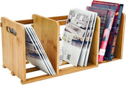 Pannello da Scrivania in Bambù - Organizzatore da Scrivania Adattabile per Magazzino Efficiente