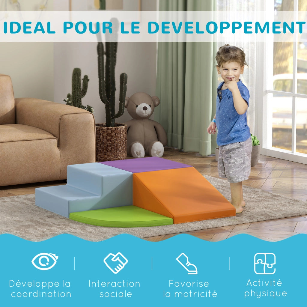 Blocchi di costruzione ¨C zephmum ¨C verde arancione viola blu