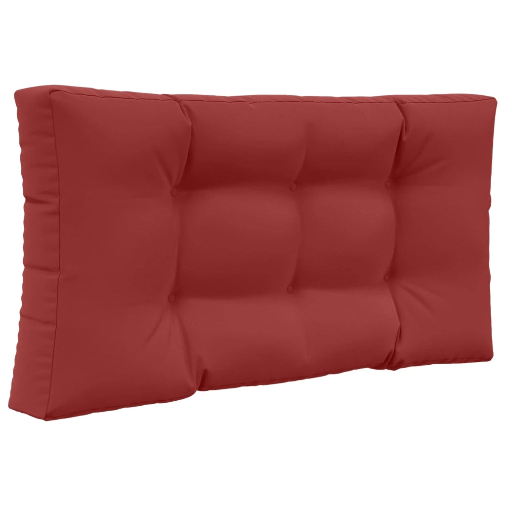 Cuscino per divano da esterno 2 pcs Rosso vino Poliestere