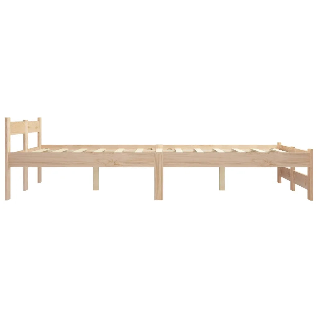 Giroletto senza Materasso 160x200 cm in Legno Massello di Pino 321995