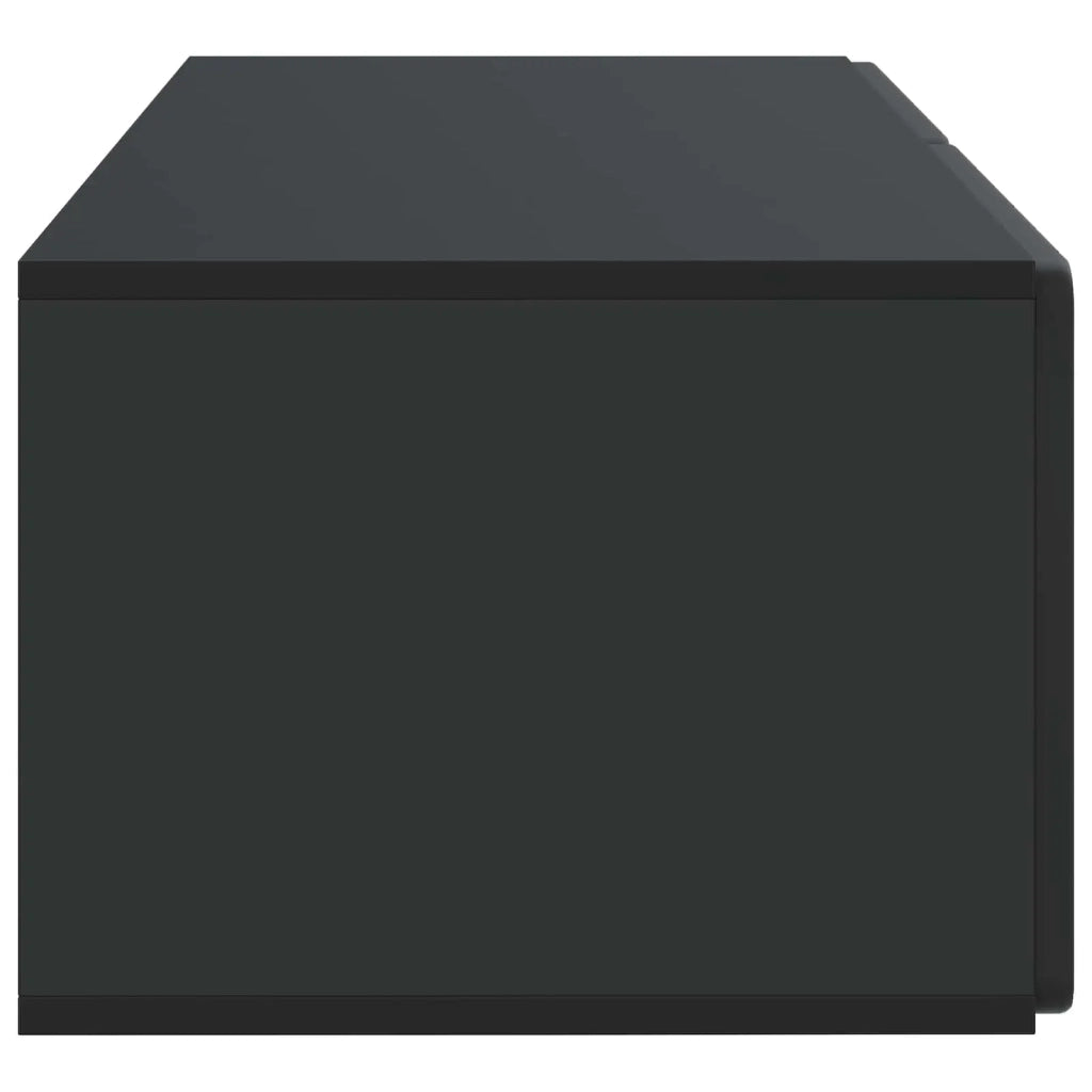 Mobile Porta TV da Muro Nero 78,5 x 41 x 30 cm 898346