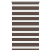 Tenda a rullo | Tenda avvolgibile zebrata 70,9x120 cm Tessuto Larghezza 66,7 cm caff¨¨