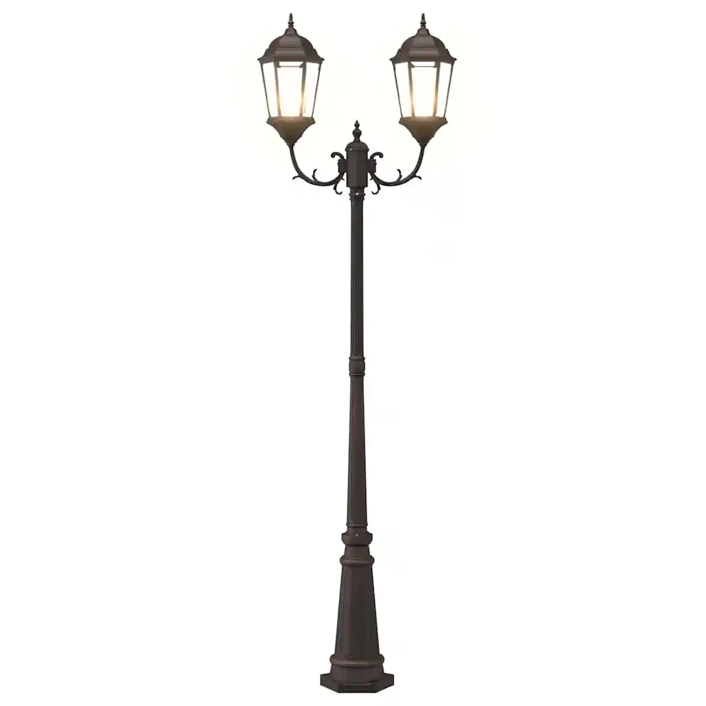 Luce da Giardino Bronzo 68 x 20 x 235 cm Alluminio e vetro CFW4808581