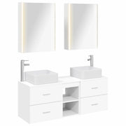Set di mobili per il bagno 5 pcs Bianco 3406767