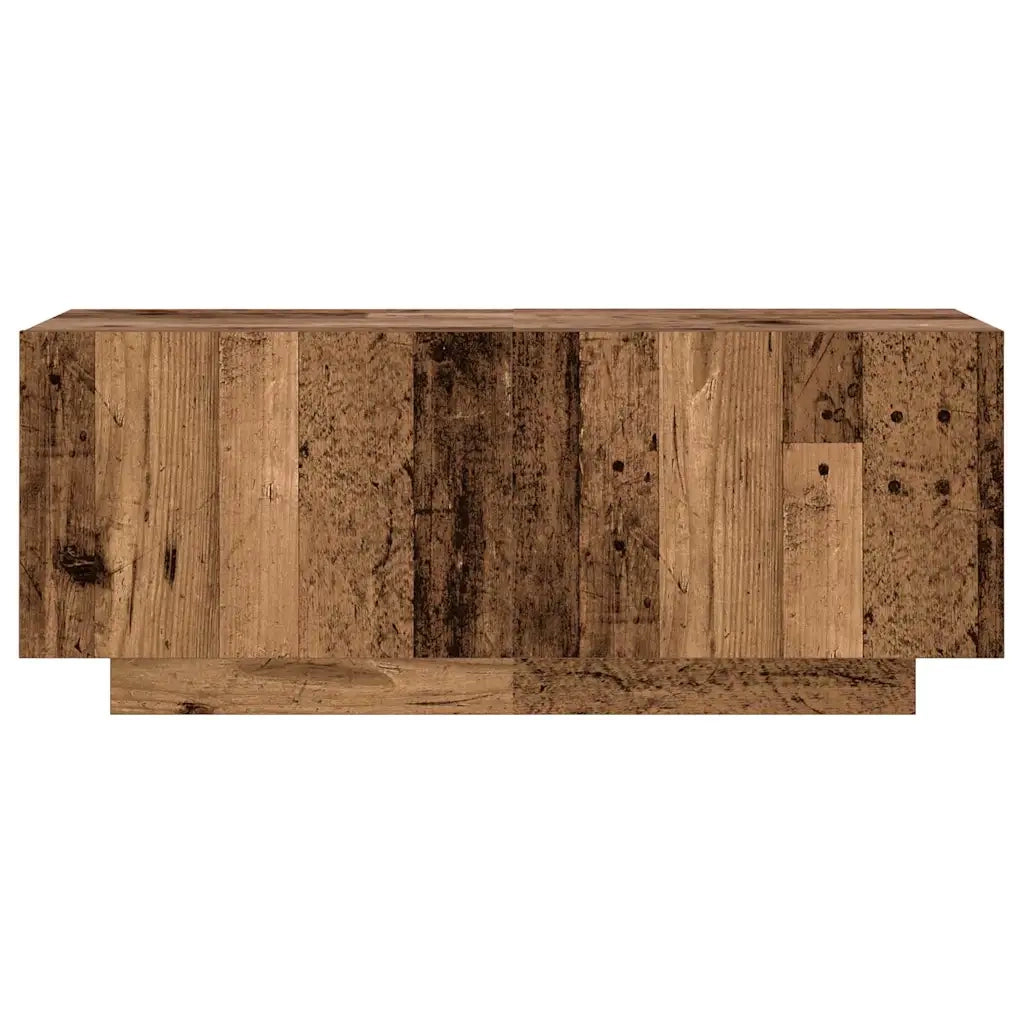 vidaXL Mobile Porta TV con LED Legno Antico 300x35x40 cm Truciolato