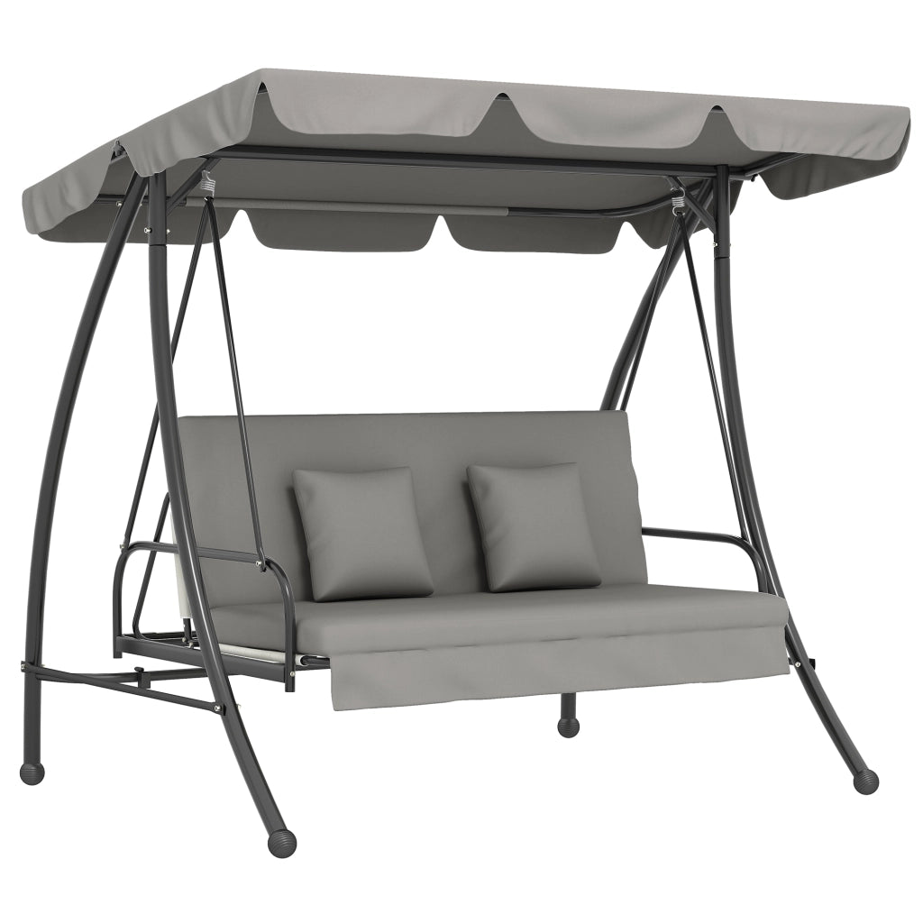 Amaca da giardino con baldacchino ¨C zephmum ¨C Grigio