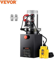 Unità di potenza idraulica a doppia funzione per rimorchio - 12 V - 6 Litri Diesel - 3200 Psi Massimo - Pressione di rilascio
