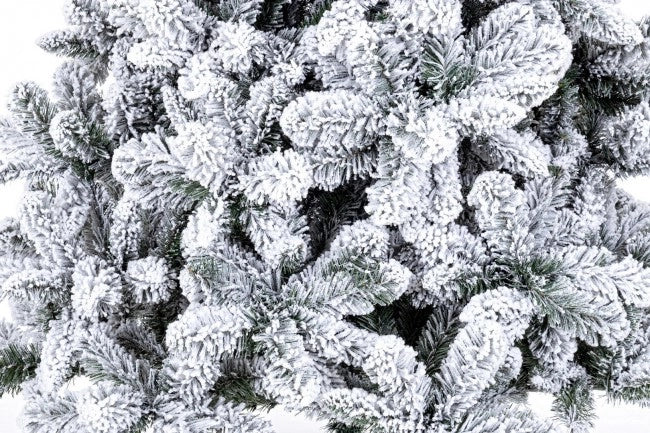Albero di Natale Norimberga Innevato Altezza 270cm con 1998 Rami