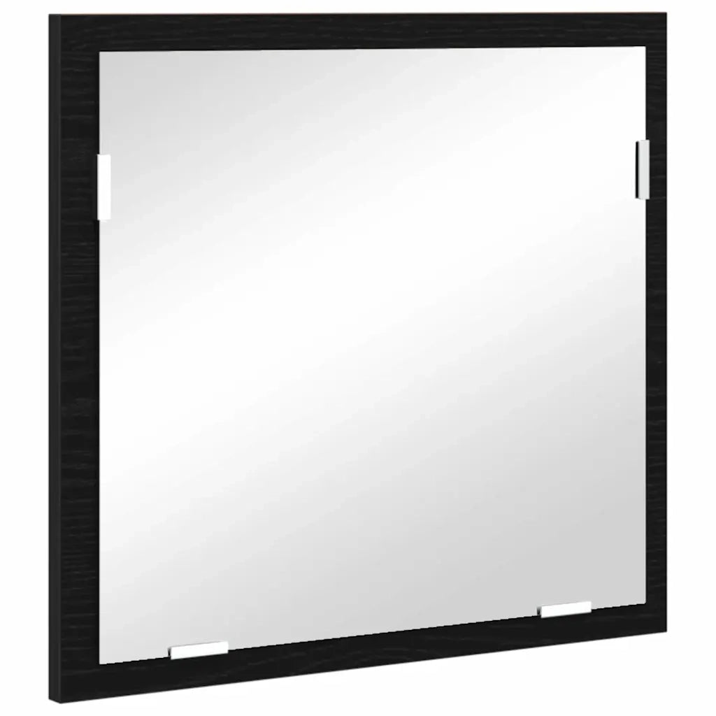 Set di mobili per il bagno con cassetto Nero 41 x 38,5 x 48 cm 875694