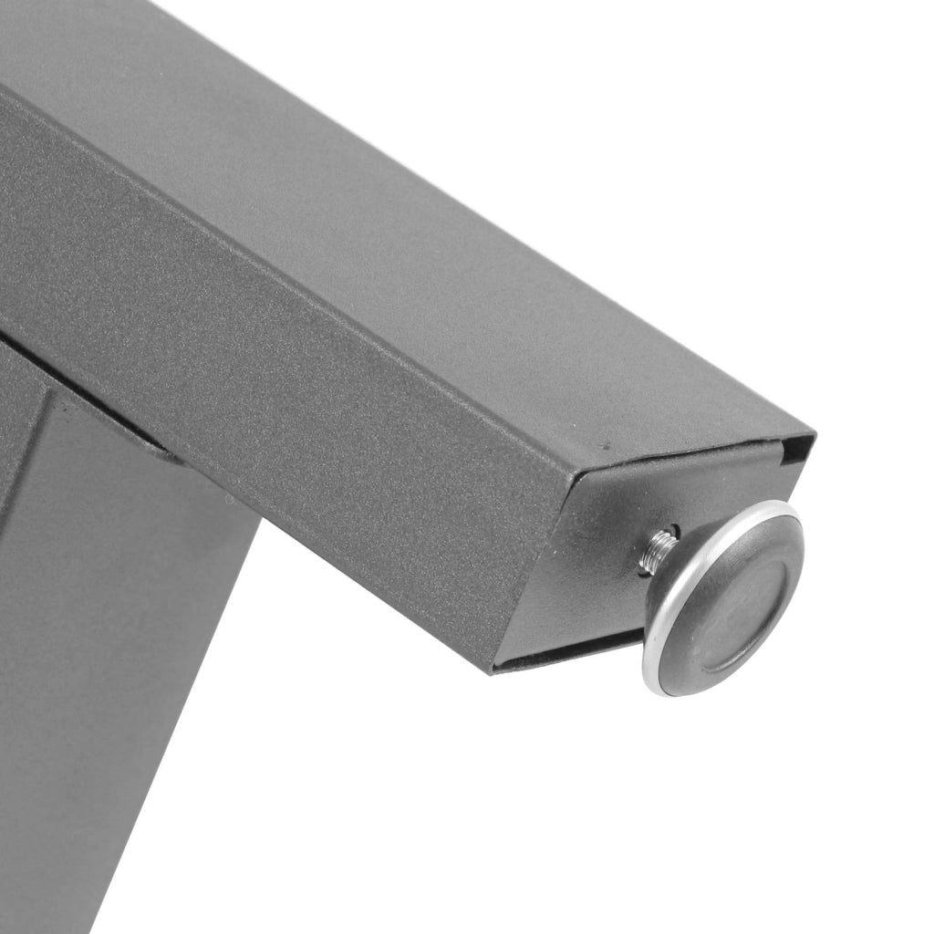 Sottostruttura per tavolini 640x240x400 mm verniciatura a polvere grigio base tavolino