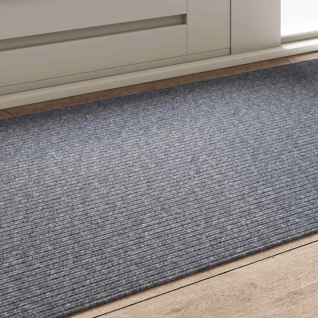 Runner in Moquette Grigio chiaro 80 x 150 cm Tessuto 42011427
